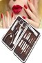 Nail Care Set Nail Correction Ingrown 12 Pieces Bag Type Manicure Pedicure - 2