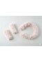 Plush Crown and Plush 2-Piece Hair Clip Set - 3 Piece Hair Accessory