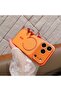 Flippy Matte Magnetic Case for iPhone 17, Orange - 3