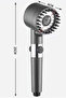 High-Performance Massage Effect Water-Saving Shower Head Chrome Plated Long-Lasting - 5