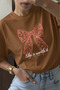 Ribbon Printed Unisex T-Shirt