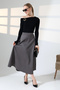 Long Suede Skirt Flawless/Mevlana Model - 2