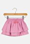 Kids Girl Textured Skort, Smokey Grape - 2