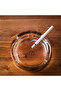 Soda-Lime Glass 4 Inch Round Glass Ashtray Transparent - 2