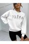 Unisex Printed Relaxed Fit Sweatshirt