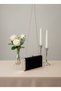 Black Silver Luxury Suede Crystal Stone Metal Case Stone Handle Evening Dress Bag Wedding Engagement Graduation - 6