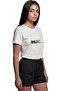 ''Invisible'' Effect of Creating Nothing Printed 100% Cotton Relaxed Fit Premium Women's T-Shirt - 2