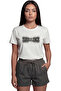 ''Turbulence'' Graphic Text Printed 100% Cotton Relaxed Fit Premium Women's T-Shirt
