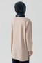 Oversize Bluz - Bej - 5