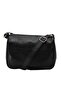 Women's Black Piece Leather Bag
