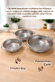 3-Piece Stainless Steel Wire Strainer Set with Handles - Multi-Purpose Pasta Fruit Vegetable Strainer Flour Sieve - 3