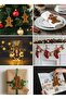 5 Pieces of Felt Motifs, 6X5 cm Felt Ornament, Felt Emblem, Decoration - 3