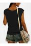 Women's 2 Piece Mix Printed V-Neck Sleeveless Oversized Salas Boyfriend T-Shirt Set - 7