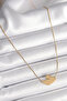 316L Steel Gold Color Chain Swan Model Women's Necklace - 2