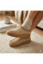 Fur Inside, Orthopedic Lightweight Non-Slip Sole, Warm Slippers-Shoes, Suede - 3