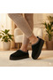 Fur Inside, Orthopedic Lightweight Non-Slip Sole, Warm Slippers-Shoes, Suede - 2