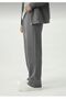 Unisex Basic Oversized Loose Fit Sweatpants - Wide Leg Street Style Jogger Sweatpants - 3