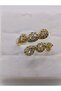 Gold, Steel, Stone''Sultan'' Ring - 2