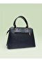 Women's Long Strap Shoulder and Hand Bag Tayjan Leather with Stylish Details - 5