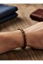 Tiger's Eye Natural Stone Bracelet |   Power, Abundance & Protection Energized Adjustable Bracelet - 2