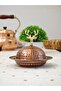 Copper Turkish Delight Bowl with Lid - 2