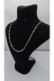 Stainless Steel Silver Color Melon Unisex Model Necklace - 3