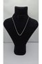 Stainless Steel Silver Color Square Chain Necklace