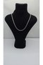 Stainless Steel Silver Color Figaro Model Necklace