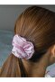 Pink Satin Scrunchie (1 Piece) - 2