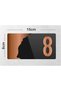 Bronze Plexiglass Horizontal Hotel - Apartment Site - Apartment Hotel Office Door Number - Door Number 8 Eight - 2