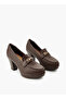 Women Slip On Block Heels - 2