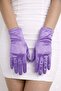 Satin Evening Dress & Bridal Gloves – Short Model with Fingers 21 cm (Elegant Stylish Design) 11 Different Color Options - 4