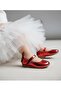 Children's Ballet Flats with Butterfly on the Back and Velcro Fastening - 4