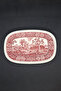 Rusticana Faience Porcelain Kayık Plate 24X13 cm