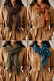 Kırınkıl Shawl Matte Textured – Natural Textured Kırınkıl Shawl - 5