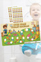 Educational and Fun Toilet Training Sticker Board for Children 29X40Cm - 2