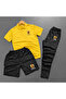Polo Yakajapan Printed 3-Piece Shorts and Sweatpants Set