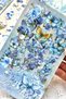 4 Sheets 66Pcs Transparent Blue Butterfly Flower Sticker Bullet Journal Scrapbook Laptop Agenda Planner - 5