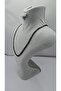 Stainless Steel Chrome Color Figaro Model Unisex Necklace - 3