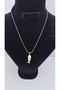 Stainless Steel White Yellow Lucky Fish Model Unisex Necklace