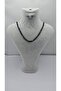Stainless Steel Chrome Color Figaro Model Unisex Necklace - 6