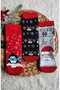 Christmas Themed 3-Piece Towel Socks for 13-14 Year Old Girls/Boys - 3
