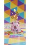 Metal Coin Piggy Bank with Lock for Kids Cute Capybara Figure Children's Room Decorative Piggy Bank Pink - 3