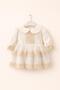 Baby Girl Lace Dress, Luxury Dress Set, Newborn, Holiday, Mawlid Set - 3