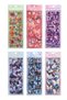 6 Sheets 114 Pieces Transparent Pink Butterfly Sticker Bullet Journal Scrapbook Laptop Agenda Planner - 4