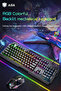 مجموعة لوحة مفاتيح وماوس للألعاب من IRON RGB - لوحة مفاتيح غشائية سلكية بـ 104 مفتاح - 5