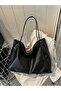 Bella Basic Model Soft Leather Large Size Daily Hand Shoulder & Arm Bag