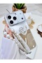 iPhone 17 Promax Compatible Mirrored Charm Heart Toy Design Silicone Case - 4