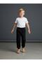 Boy's Fleece-Lined Sweatpants with Elastic Waist and Cuffs - 6