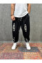 Elastic Waist Pleated Patterned Half-Shalwar